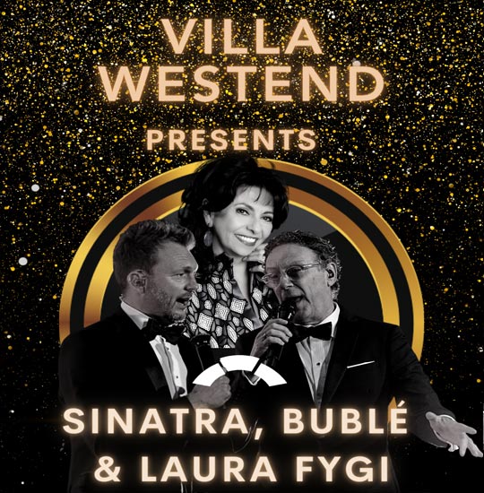 22 april � Dinnershow Sinatra, Bubl&eacute; & Laura Fygi