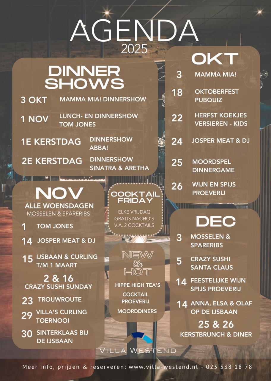 Agenda Winter 2025