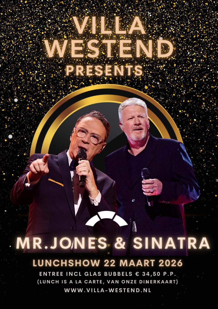 Lunchshow Tom Jones en Sinatra - 22 maart