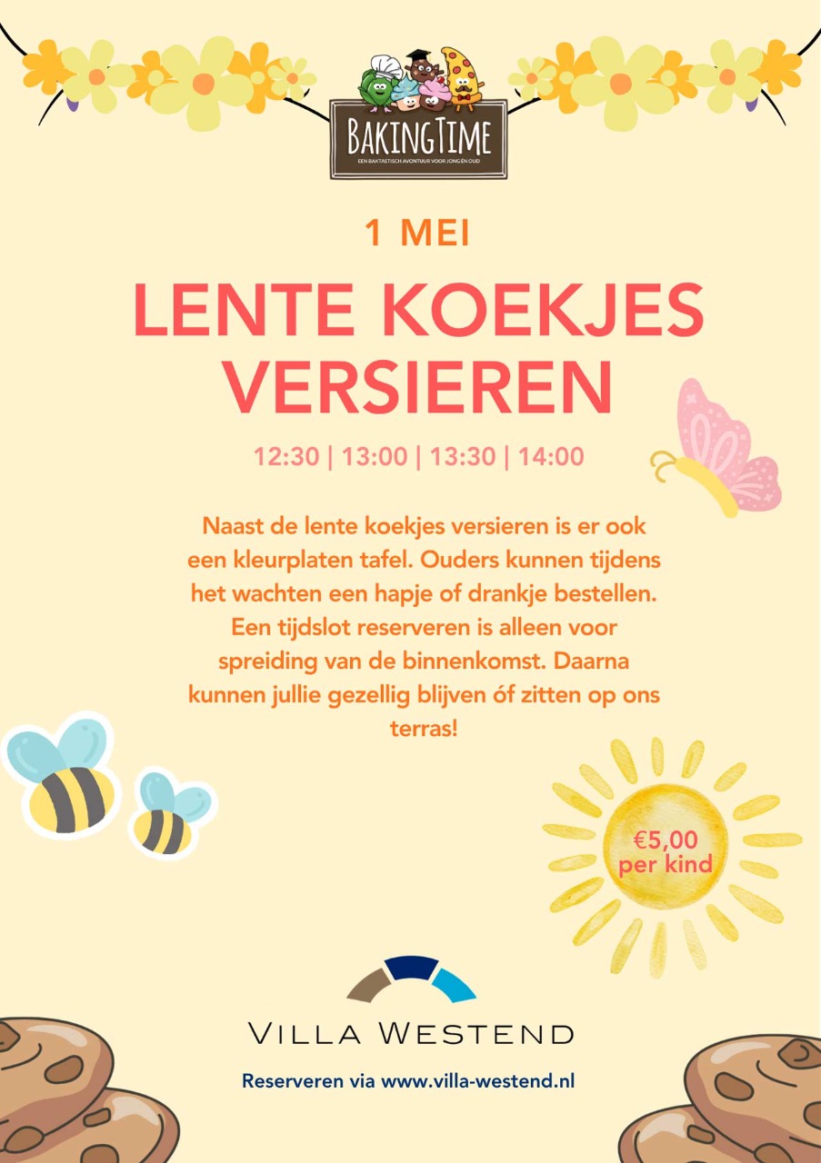 koekjes versieren 1 mei