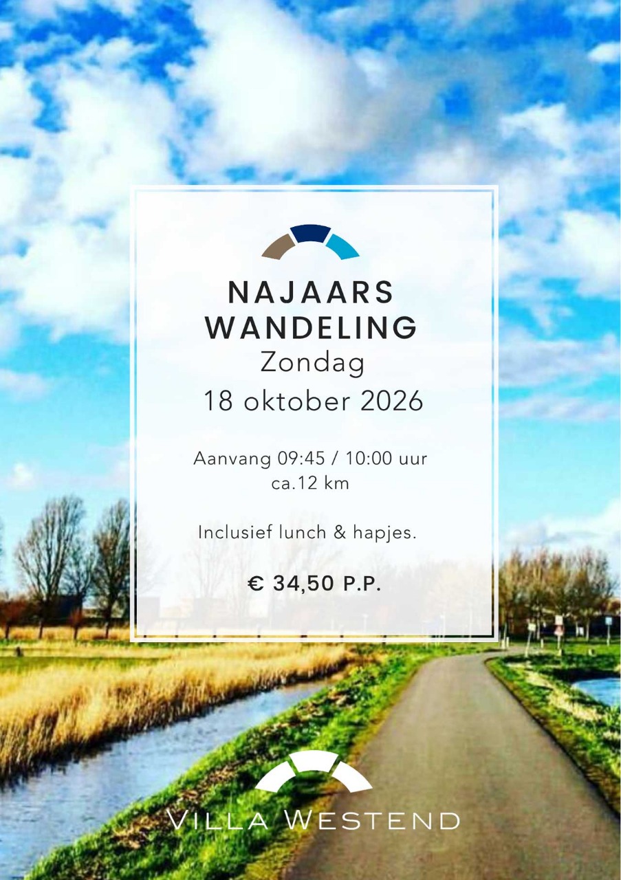 Avondwandeling 18 oktober 2026