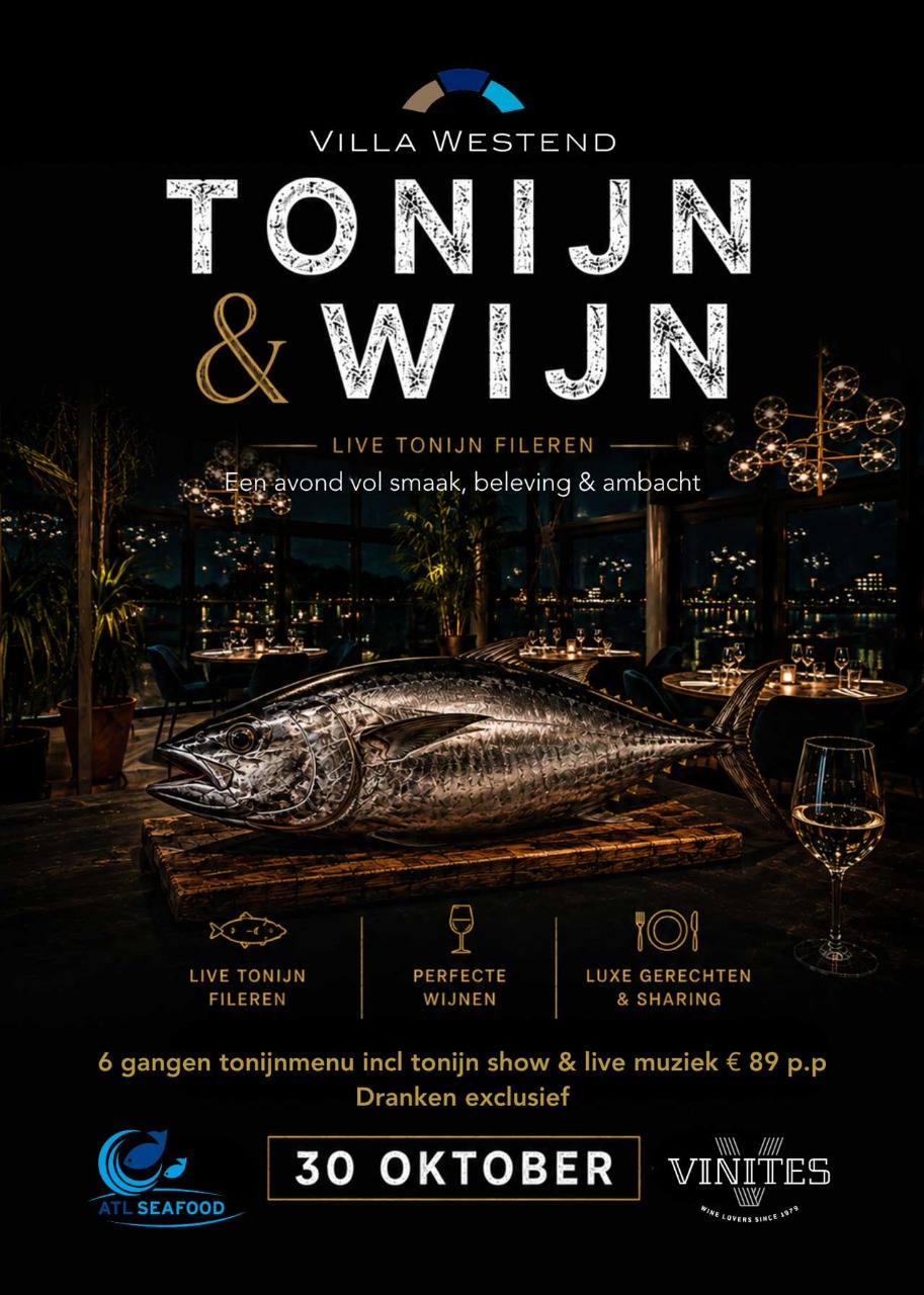 Tonijn en Wijn 30 oktober 2026