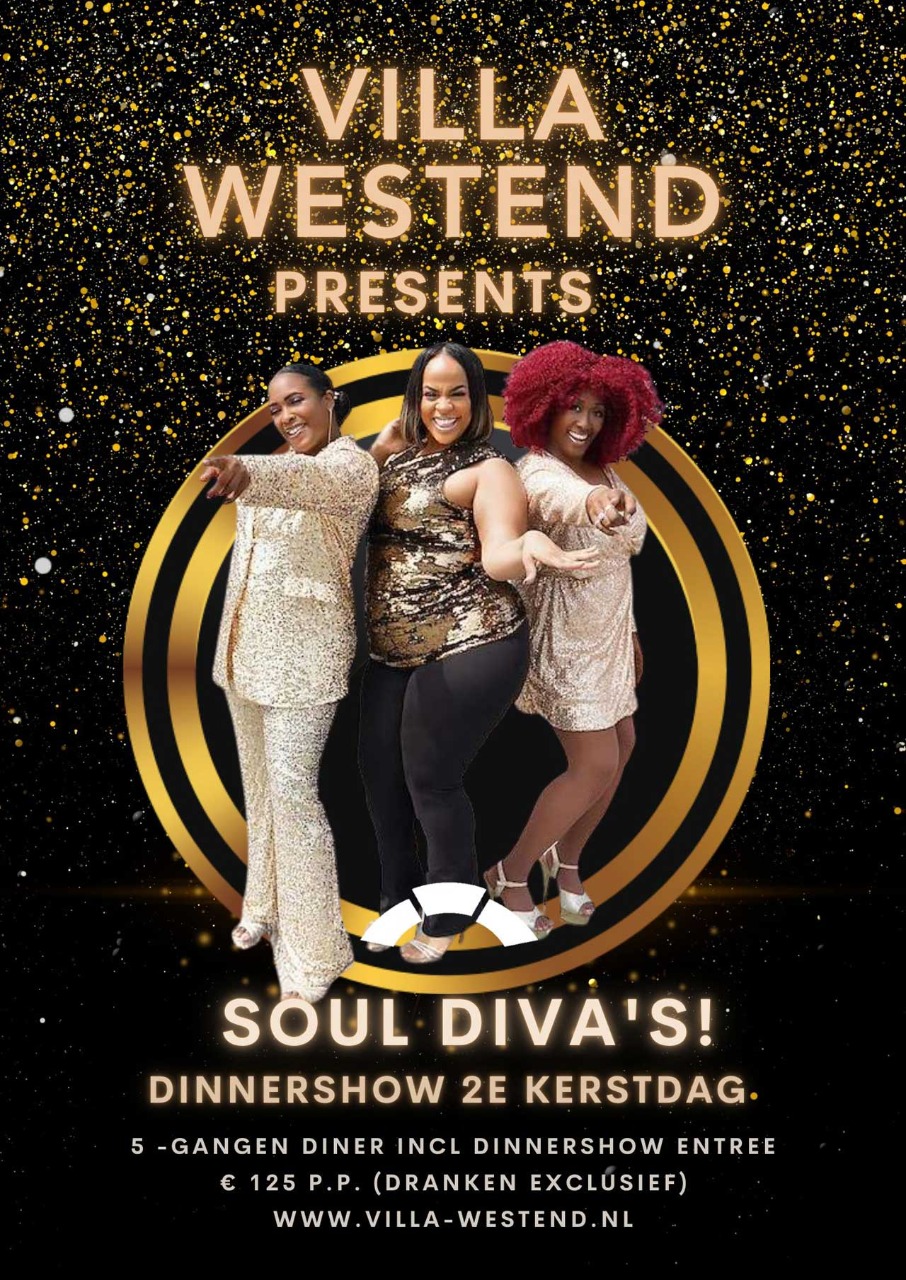 Soul Divas Dinnershow- 26 december