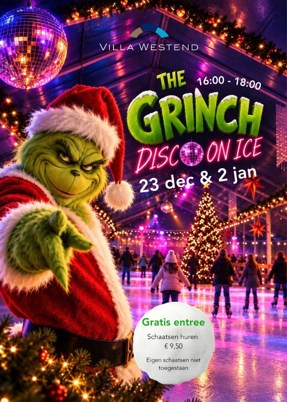 Grinch disco on ice 23 december 2026