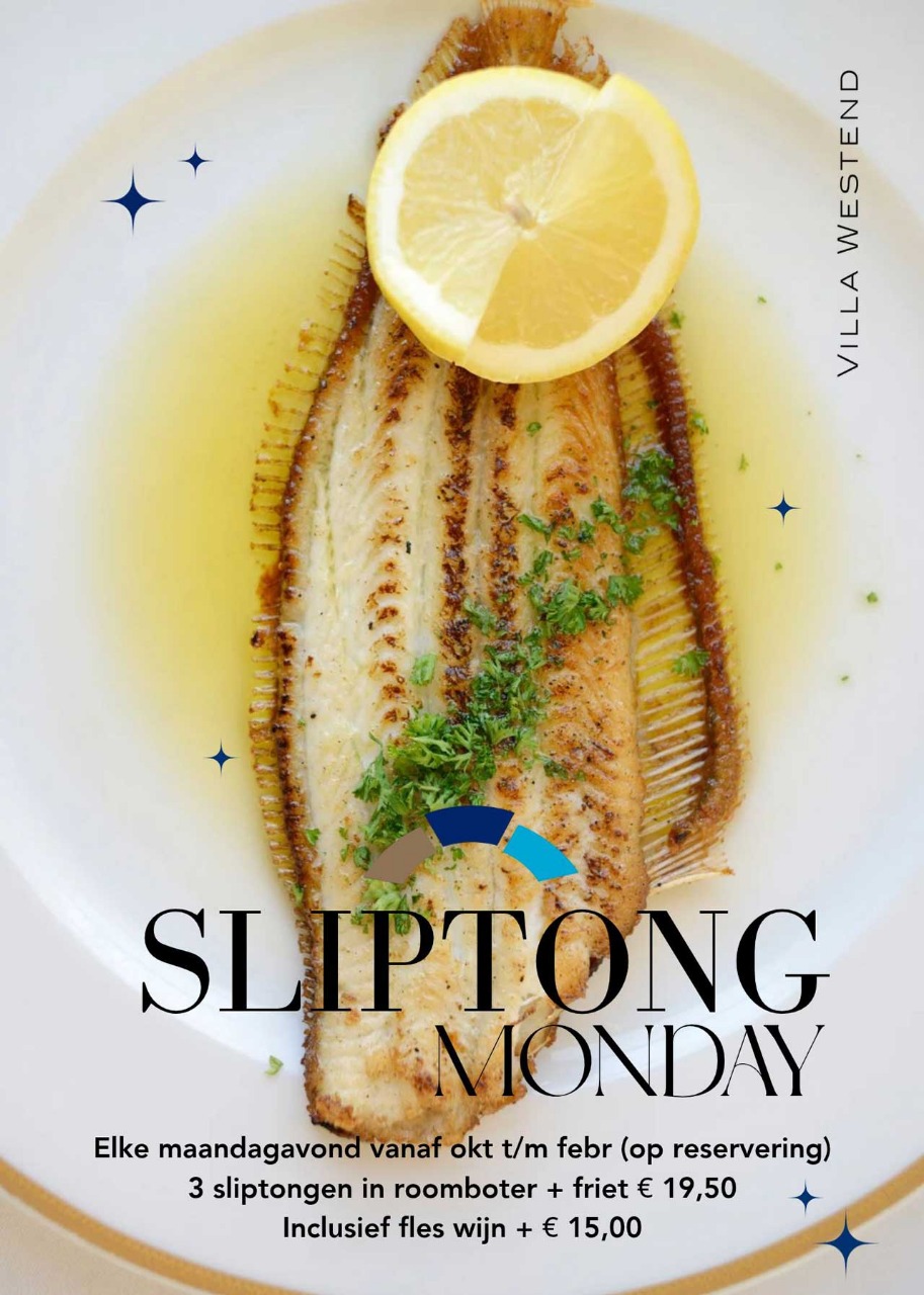 Sliptong Monday elke maandagavond vanaf oktober